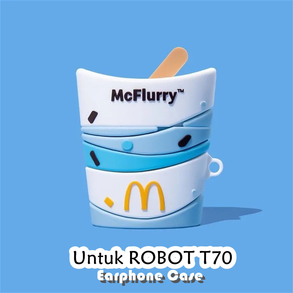 Distinctive Untuk ROBOT T70 Case Kartun Soft Silikon Earphone Case NO.2
