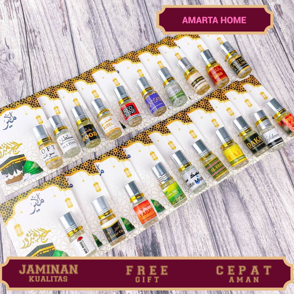 Parfum Arab Non Alkohol | Oleh Oleh Haji | Oleh Oleh Umroh | Souvenir