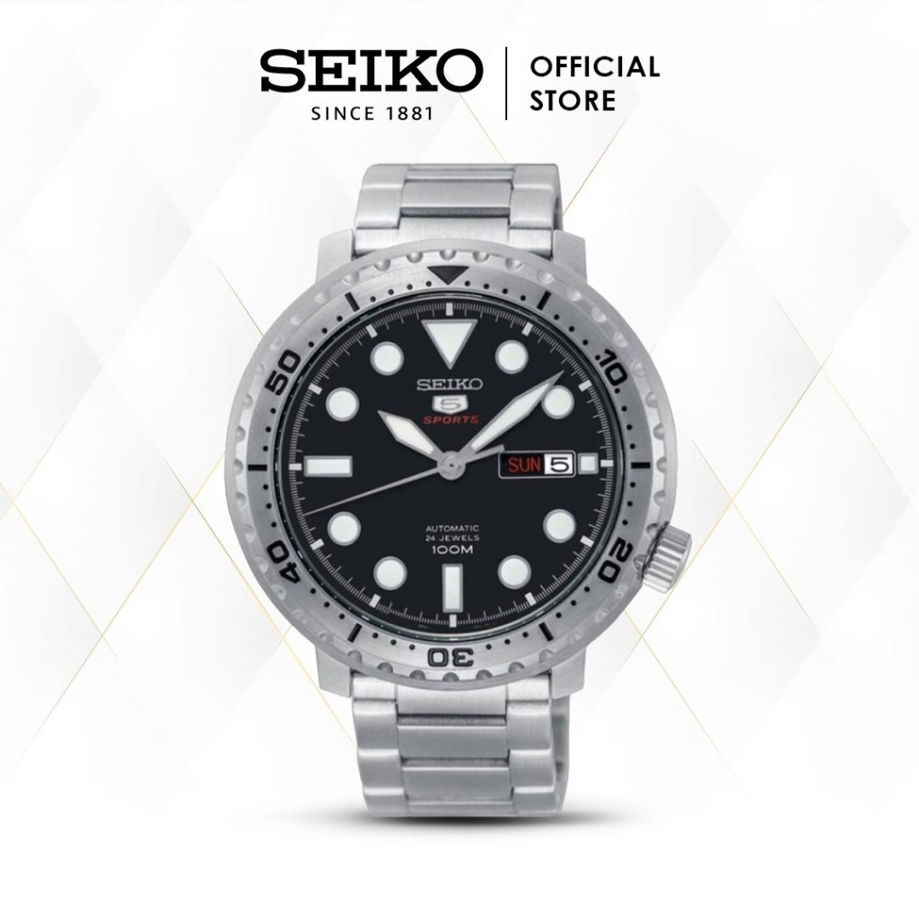 Jam Tangan Pria Seiko 5 Bottle Cap SRPC61K1 Automatic 100M Water Resistance SRPC61 Original