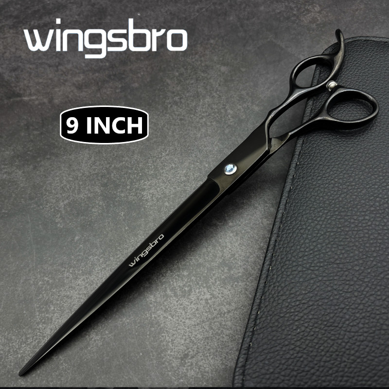 wingsbro 9 inch Professional Pet Dog Grooming  Shear Pet Shop Scissors for Dog Hair Groomer Dog Styl