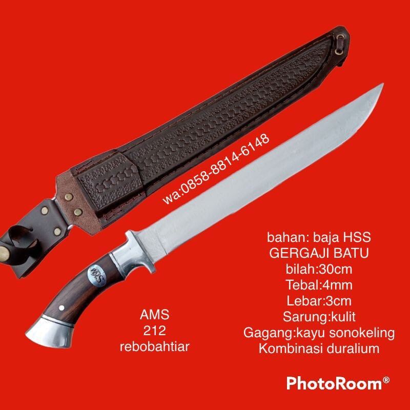 PERKAKAS SUKABUMI golok sembelih baja hss gergaji batu super tajam