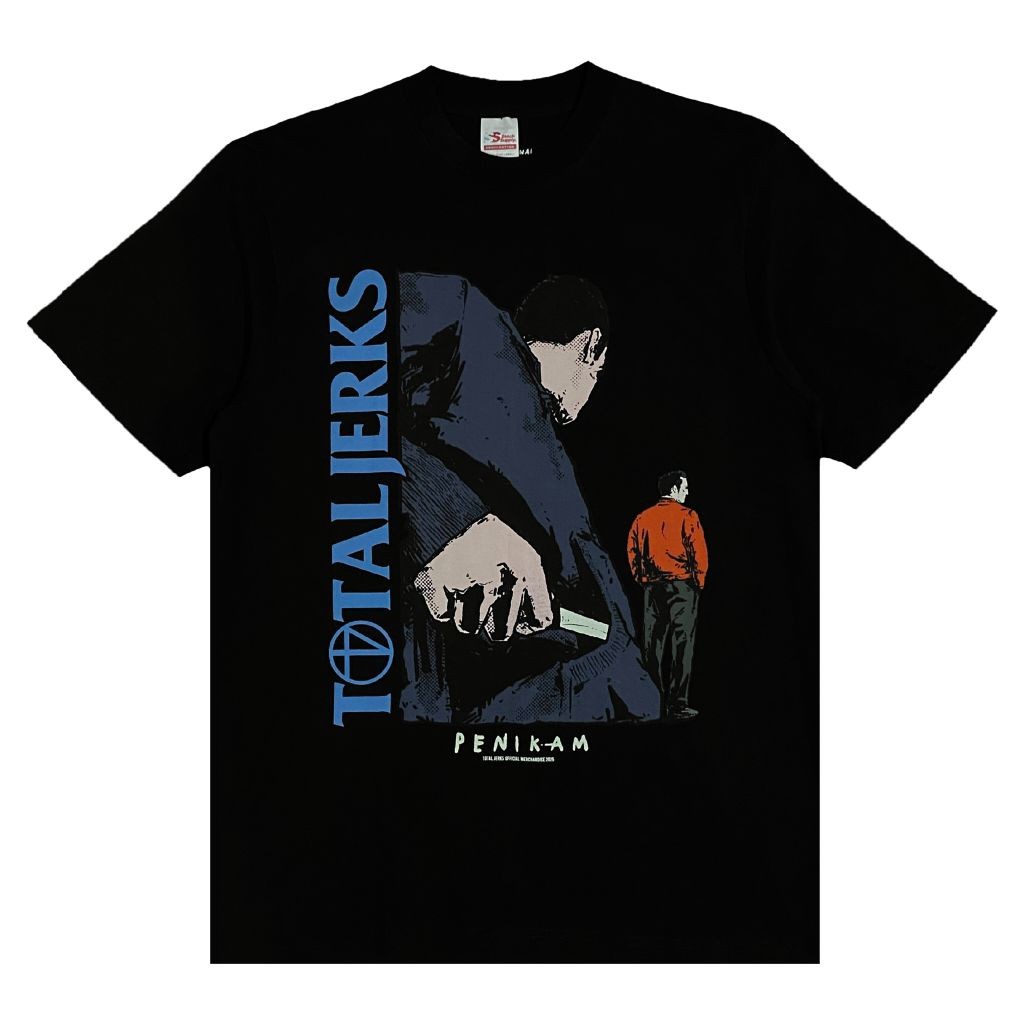 HOT Tshirt TOTAL JERKS - PENIKAM Black | Total Jerks Official Merchandise