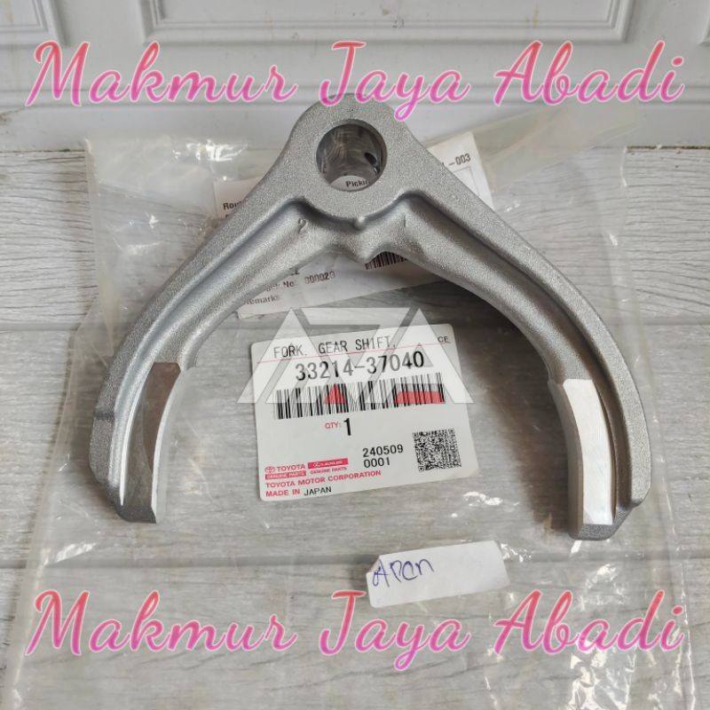 GARPU GIGI TRANSMISI FORK SHIFT 4 - 5 ASLI TOYOTA DYNA HINO DUTRO 130 HT 33214-37040 ORI