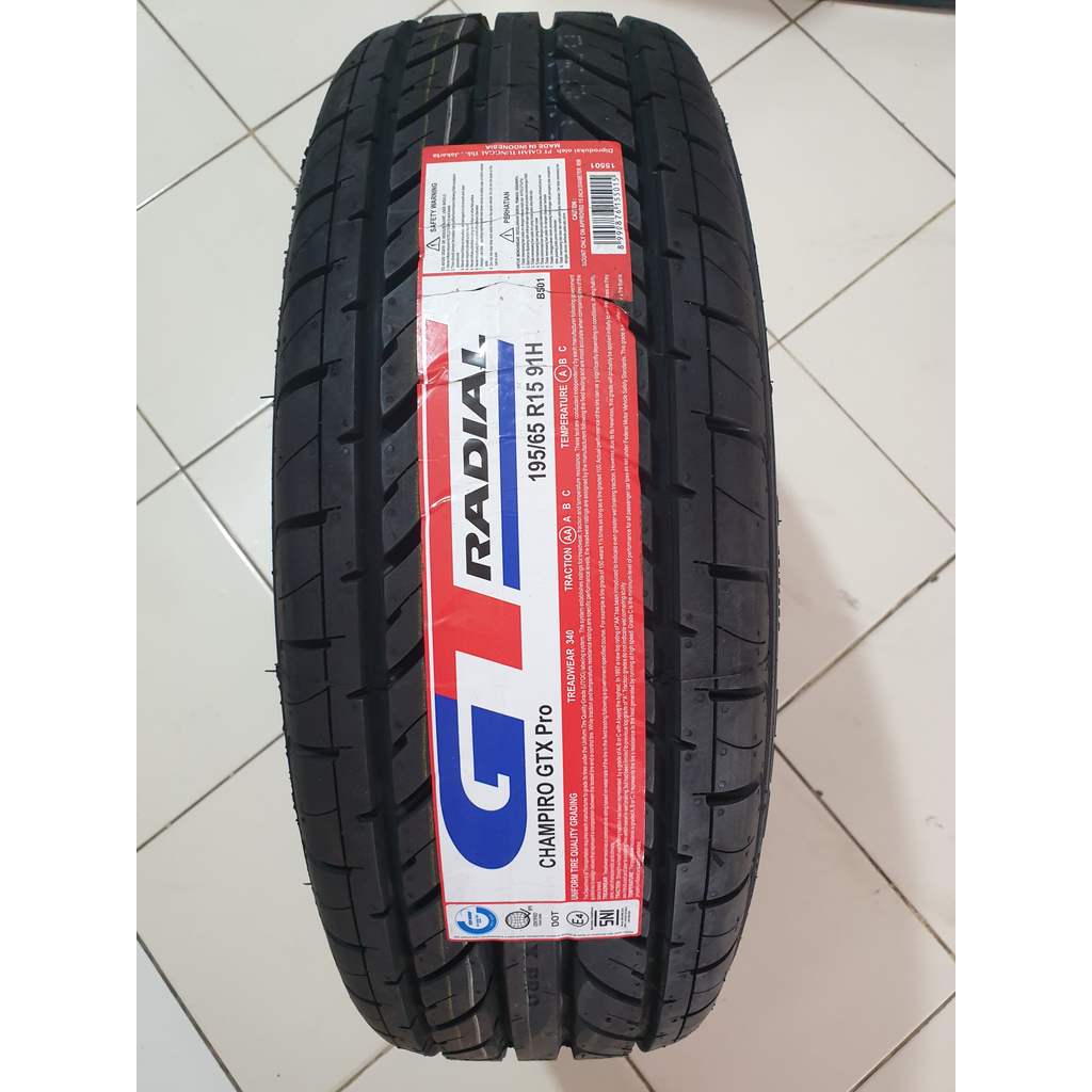 Ban Mobil Ring 15 GT GTX PRO 195/65 R15 Ban Mobil APV LUXIO KIJANG