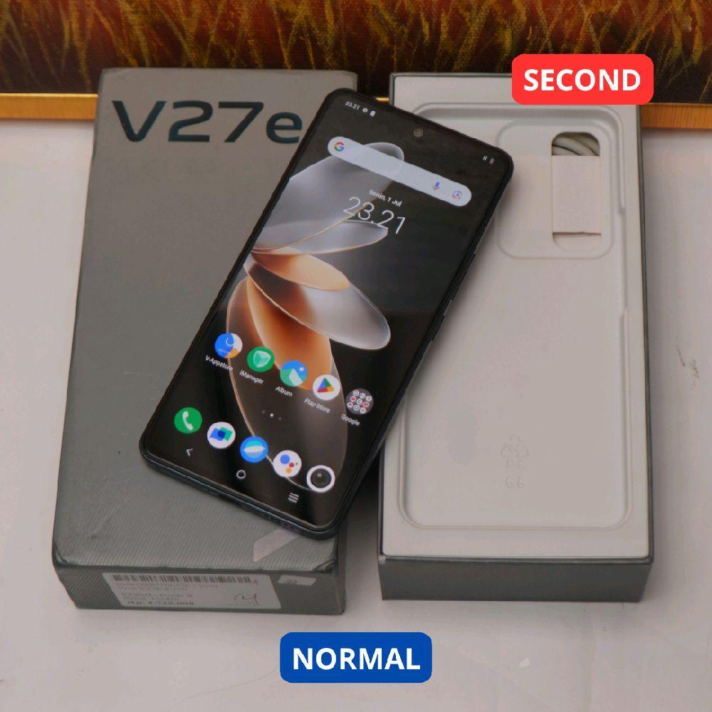 VIVO V27E 8/256 GB HP SECOND ORIGINAL SINAR MUTIARA CELL
