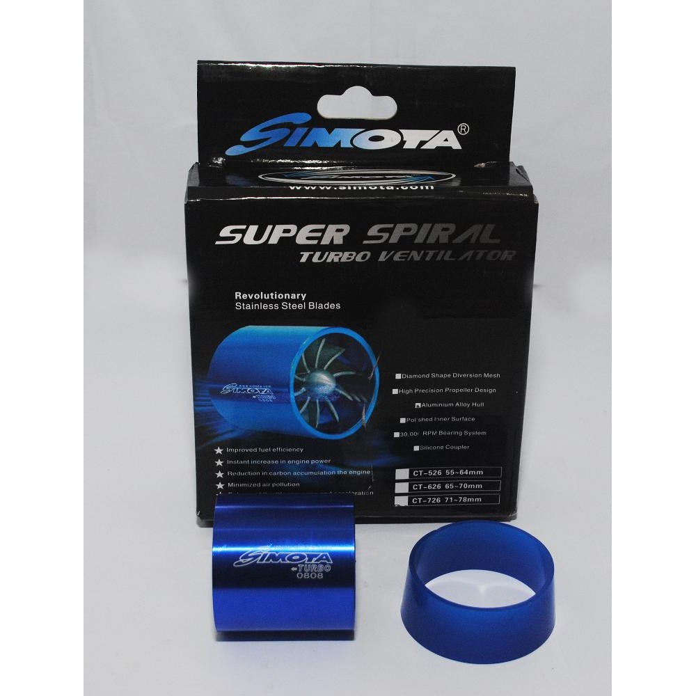 Turbo Ventilator Mobil Stainless Steel 55mmMurah
