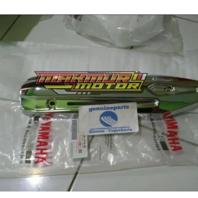 COVER TUTUP TAMENG PELINDUNG KNALPOT JUPITER MX NEW 135 ORI YGP