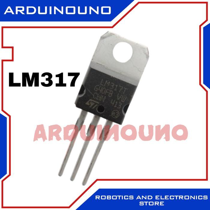 (BACA DESKRIPSI) LM317T IC  LM317 LM 317 TO-220 Adjustable Voltage Regulator integrated Circuit