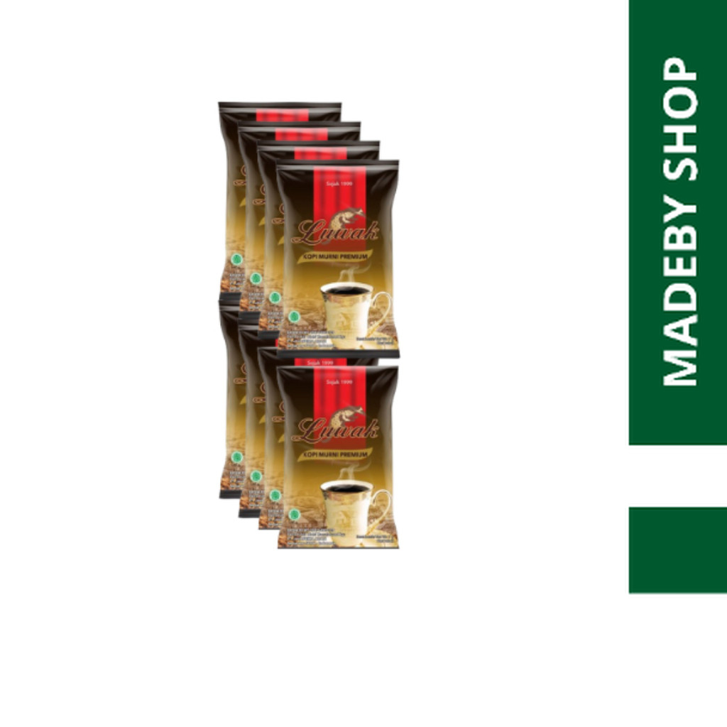 LUWAK KOPI MURNI PREMIUM 7 GRAM / KOPI HITAM RENCENG MURAH