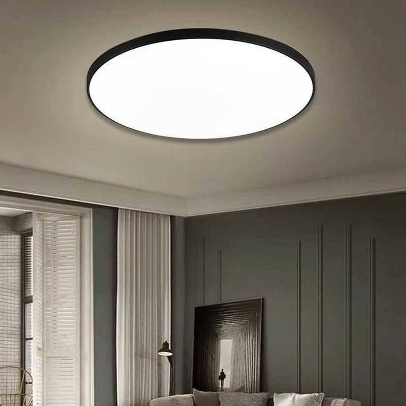 [TNT] Lampu Plafon Jumbo Mewah Ruang Tamu Rumah SEMQIU Lampu Plafon LED Ceiling Light Dimmable 3in1 