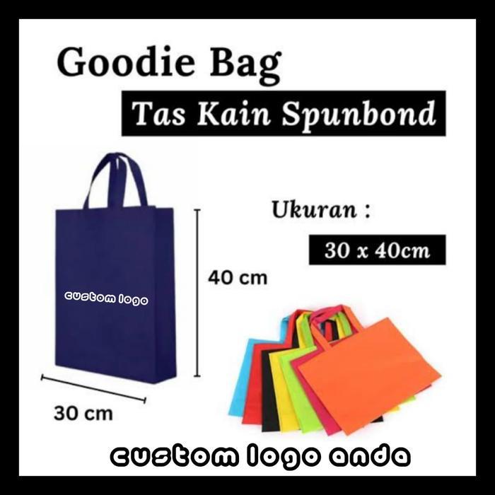 godhie bag/tas spounbond/tas puring/full print design bebas