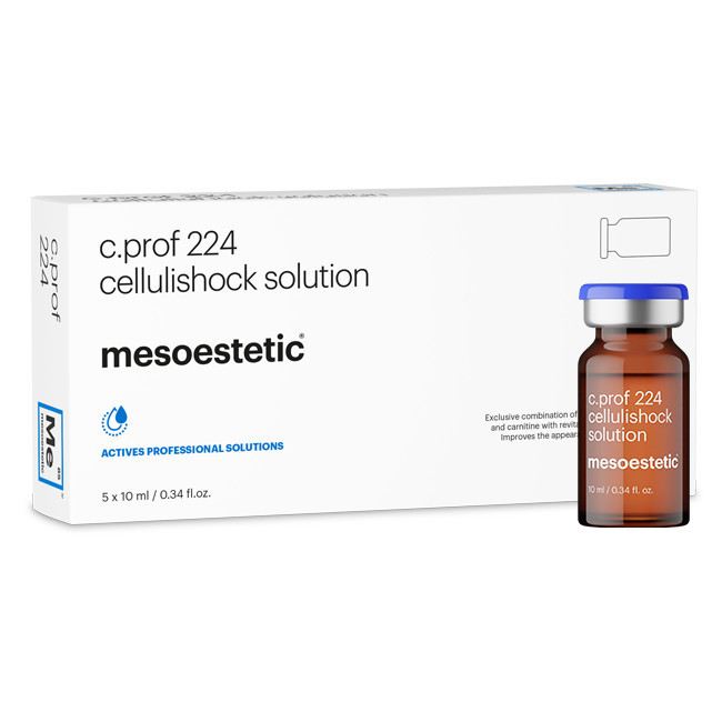 Mesoestetic c prof 224 cellulishock solution - 5vial x 10ml, 10ml Ecer