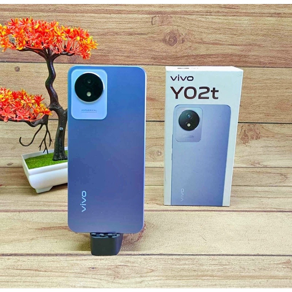 Vivo Y02 | Y02T Ram 3/32GB | Ram 4/64GB Second Resmi