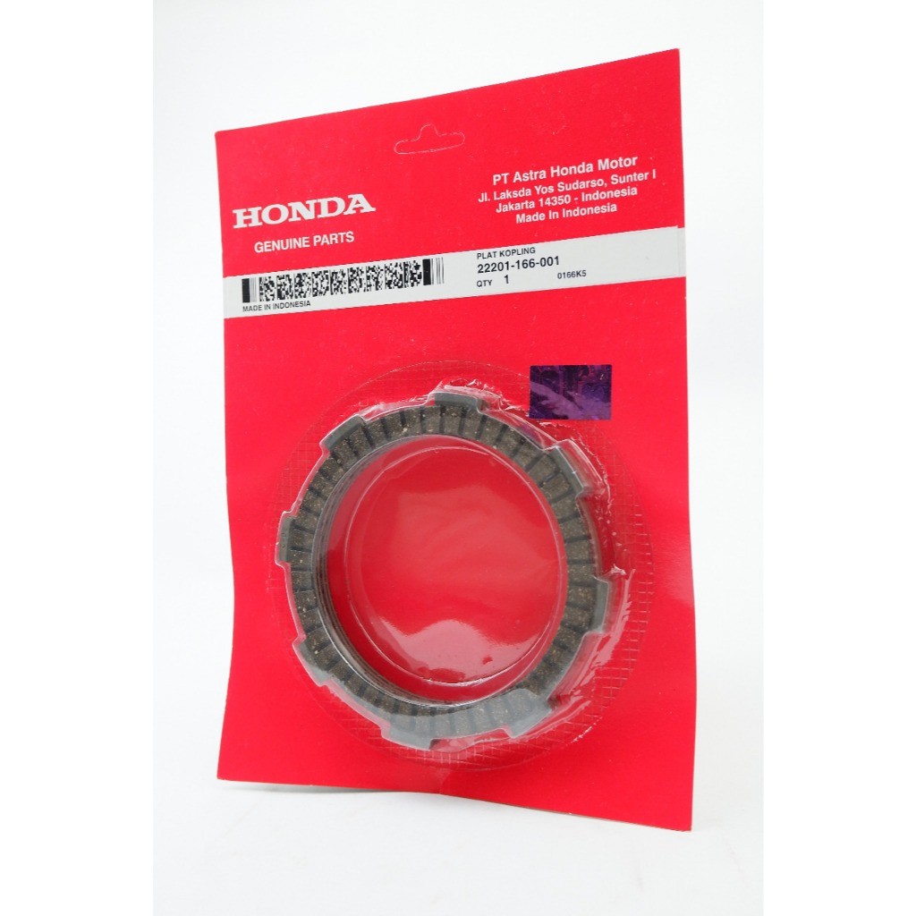 Kampas Kopling Honda Supra X , Win , Supra , Star 22201-166-001 Raja onderdil motor part