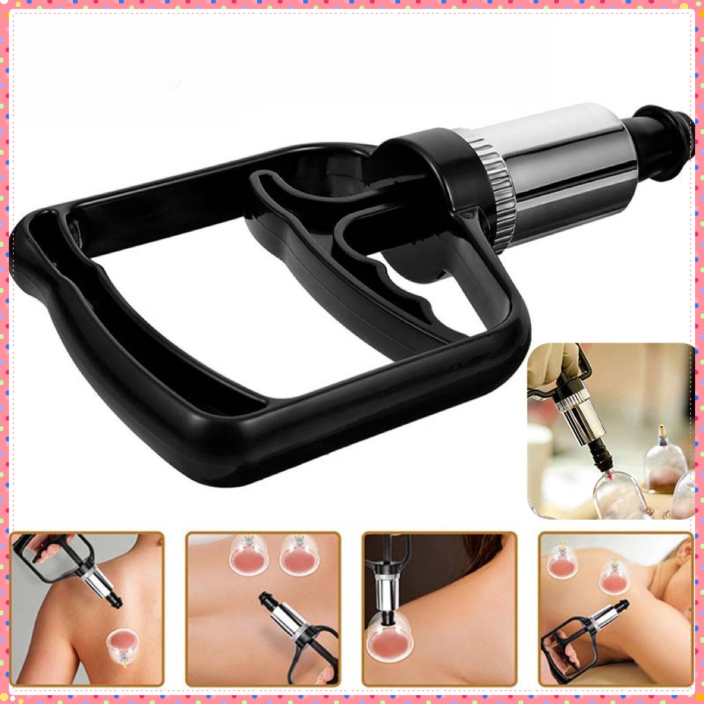 Alat Pompa Bekam Reusable Pompa Bekam Kangzhu Cop Angin Bekam Karet Pompa Bekam Samora Alat Bekam