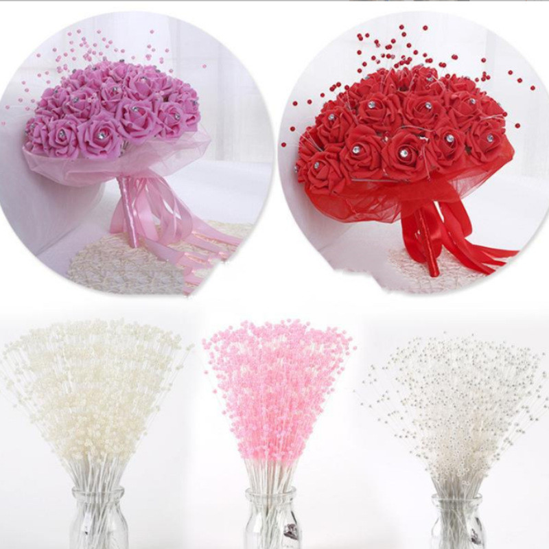 1 pc Mutiara Manik-manik Buatan Tangan Manik-manik Dekorasi Pernikahan Rumah DIY Aksesoris Perhiasan