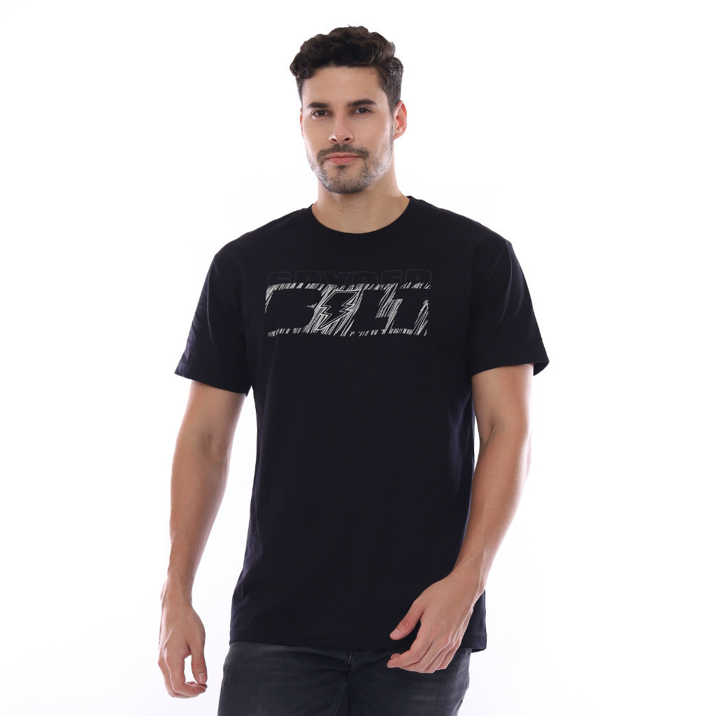 ORI  Spyderbilt Kaos Lengan Pendek Pria Lightning Bilt Planet Surf Tee