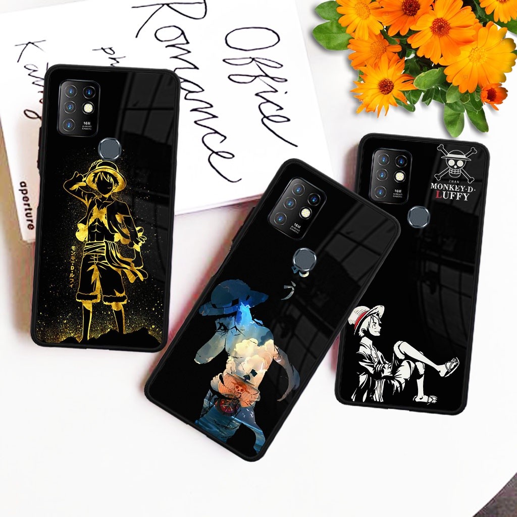 (S66) Case Glossy Infinix Note 7 8 Hot 8 9 play 10 10s 10 play - Casing Hp Anime One piece HD