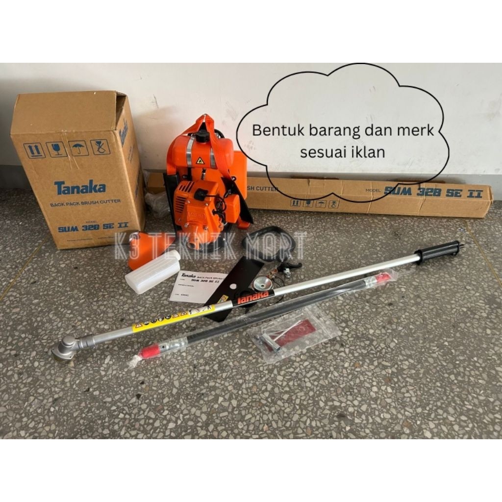 mesin potong rumput Tanaka sum 328 se 2 Tanaka brush cutter sum 328 se II