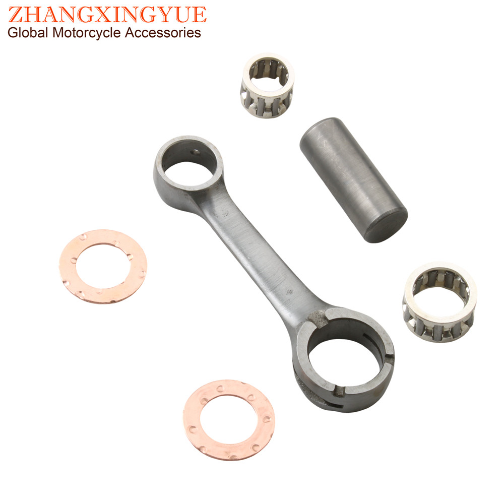 Racing Crankshaft Connecting Rod Kit For Gilera Ice50 Typhoon Xr 50 Stalker Naked Storm Euro2 50cc 2