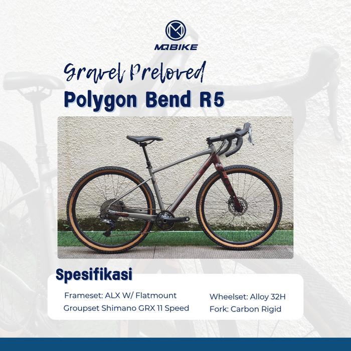 MQ BIKE | POLYGON BEND R5 SEPEDA GRAVEL BEKAS GRAVEL BIKE POLYGON