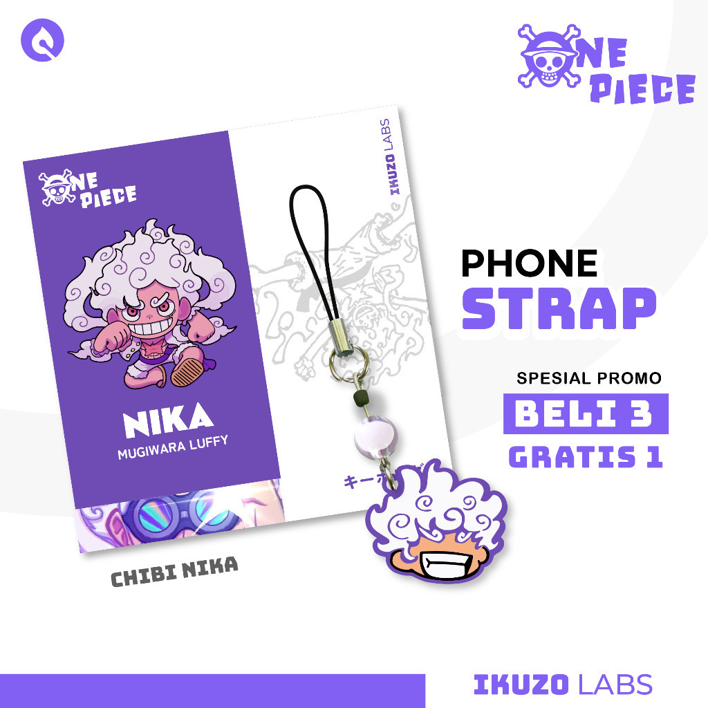 GANTUNGAN HP ONE PIECE PHONECHARM PHONESTRAP