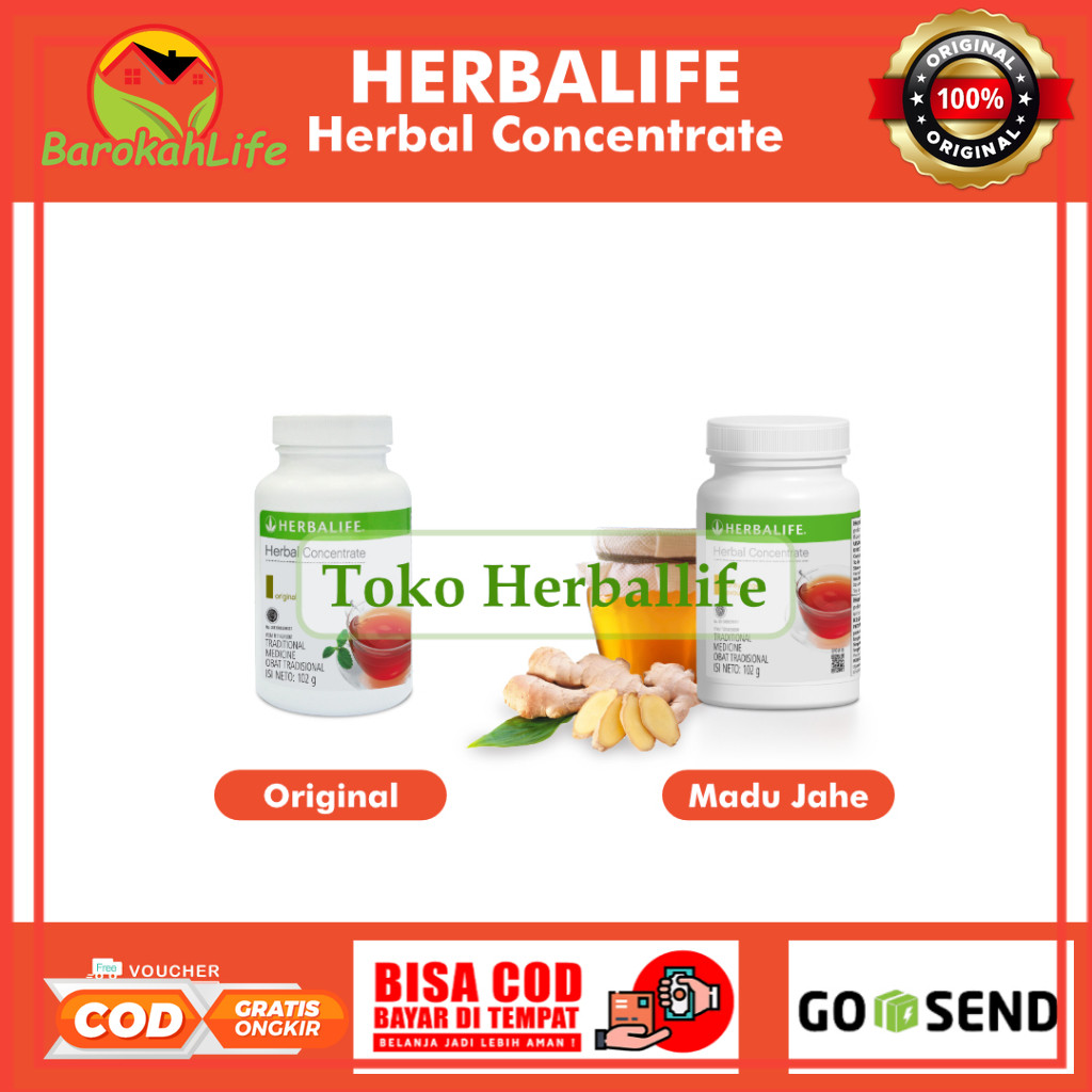 Herbalife Original 100% Teh Herbalife-herbalife herbal concentrate-herbalife original 100% teh-Herba
