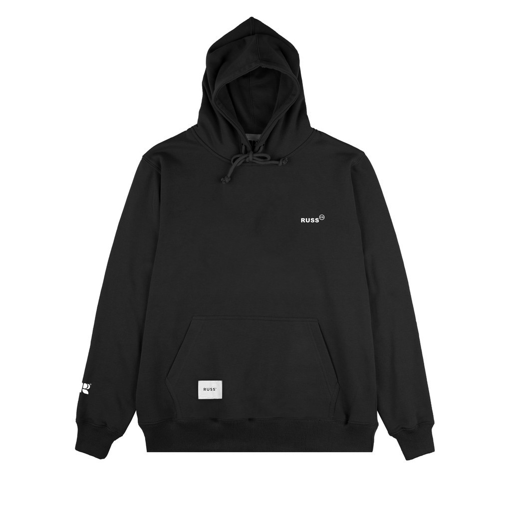 Russ Sweater Hoodie Tinylog Black