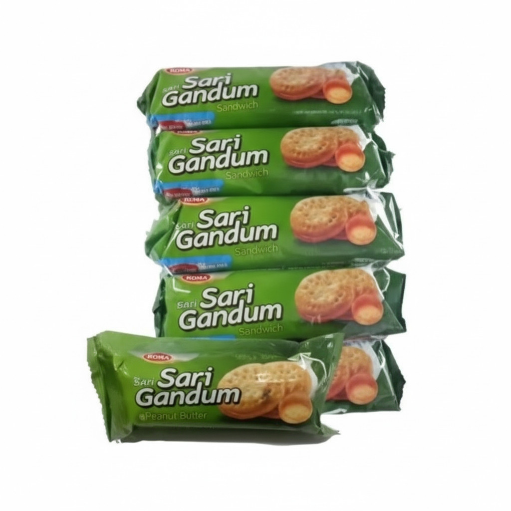 ROMA SARI GANDUM PAK ISI 5 PCS x 149gr BISKUIT RENYAH ENAK SEHAT MAYORA SNACK KILOAN GROSIR TERMURAH