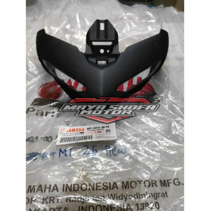 BATOK LAMPU DEPAN NEW MT 25 MT25 V2 HITAM ORIGINAL YAMAHA