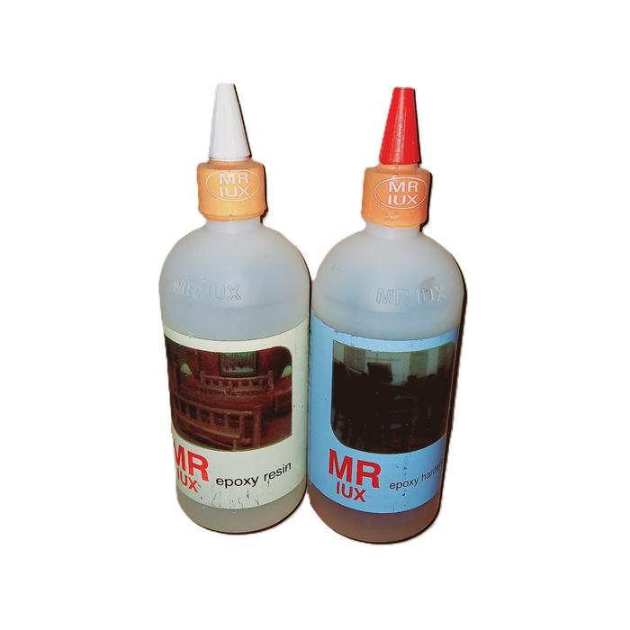 Dstore.Lem Epoxy Resin Hardener Mr Lux Botol | Lem Kayu Epoxy Set 2 Komponen