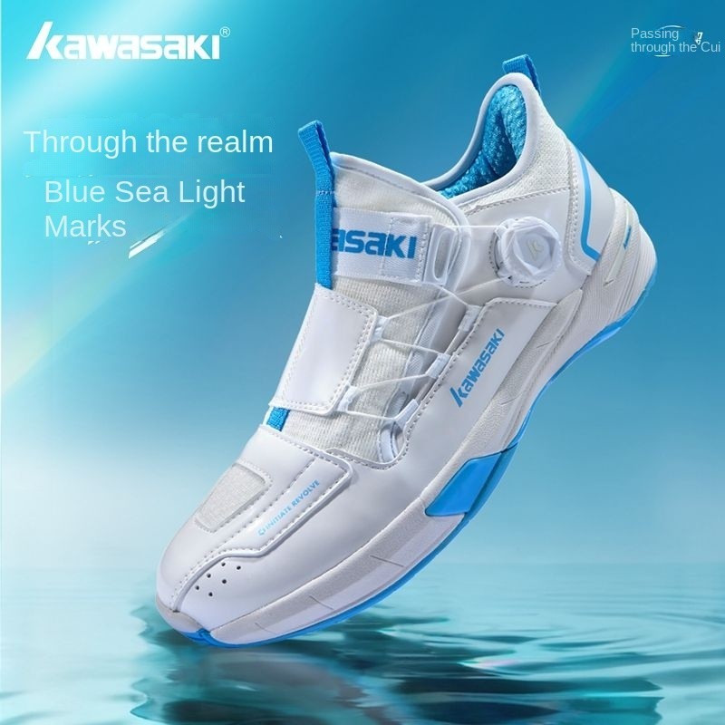 Sepatu Bulutangkis Kawasaki  2,0 mid Upgrade K1B11 -B3412 Pelat Karbon Pria Wanita
