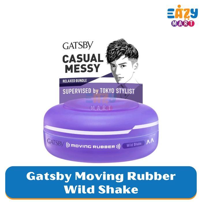 Gatsby Moving Rubber Spiky Edge / Grunge Mat / Wild Shake - Wild Shake (Ungu)