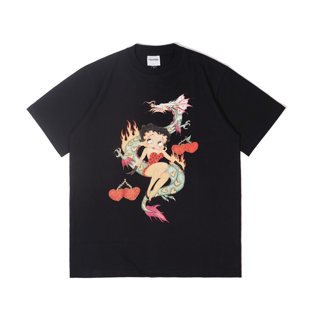 COD T-shirt Betty Black - HEUVELTRIBE X IVANIA NABILA