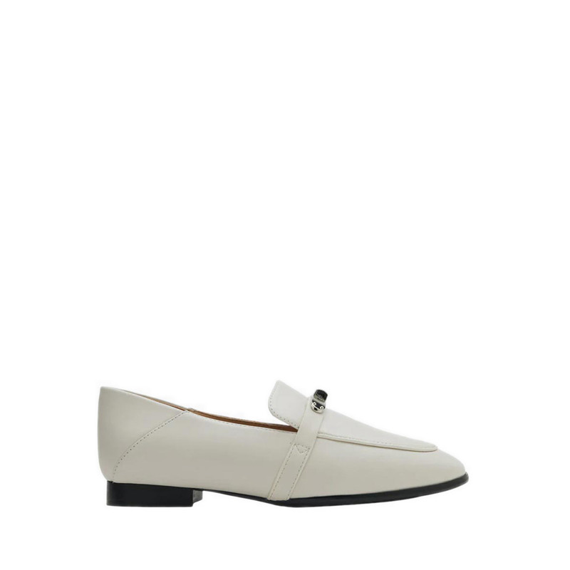 Pazzion Felicity Classic Loafers - Beige