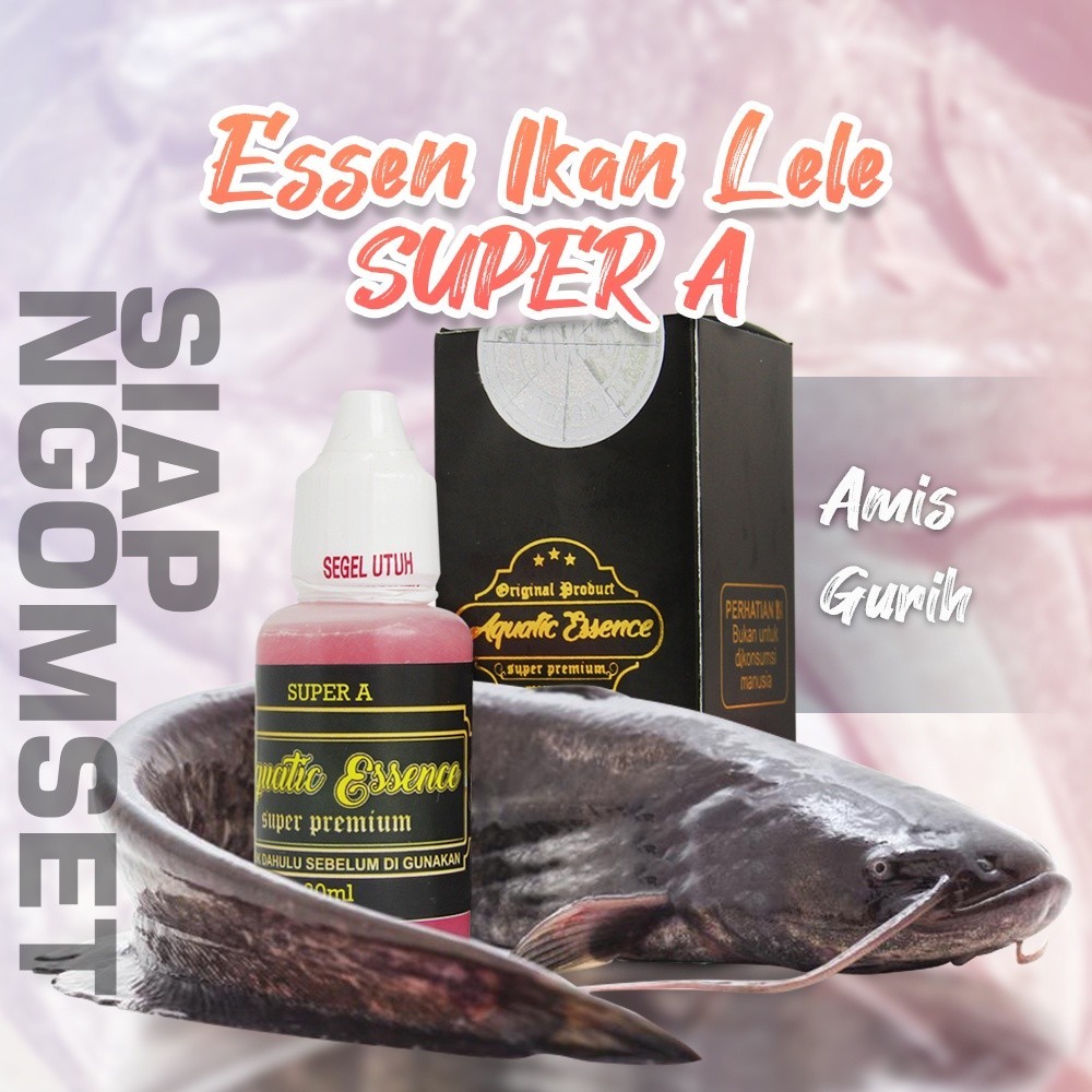 Essen Ikan Lele Aquatic Super A Harian Galatama Babon Oplosan Umpan Paling Ampuh