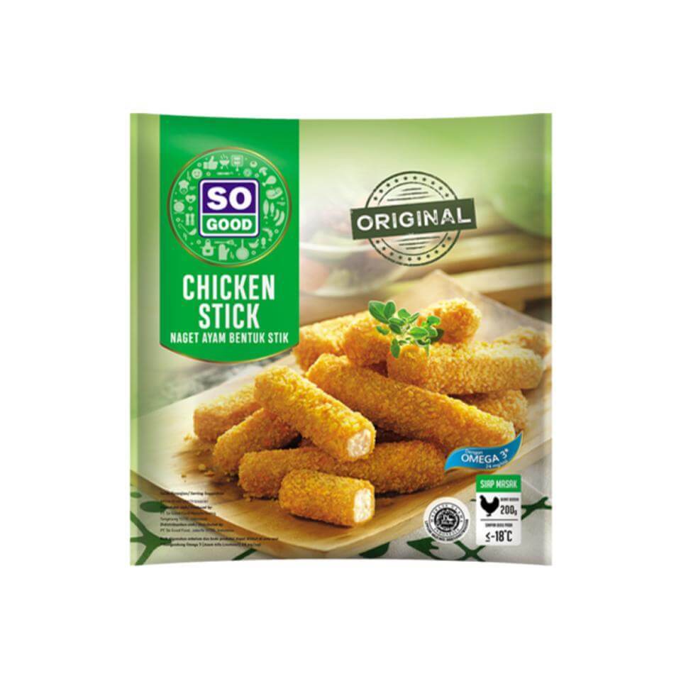 So Good Nugget Stick Ayam 200 gr