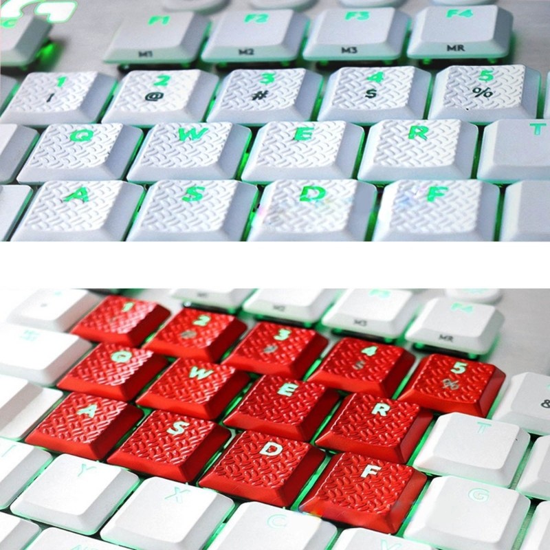 13Pcs key Texture Tactility Backlit Keycaps for GL Tactile Switch for Logitech G813G815G915G913 TKL 