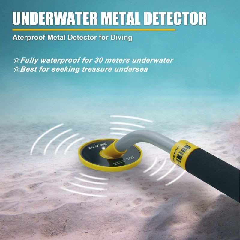 READY Metal Detector Underwater Pi-Iking 750 Detektor Logam Tahan Air 30m Anti Dalam Air Metal