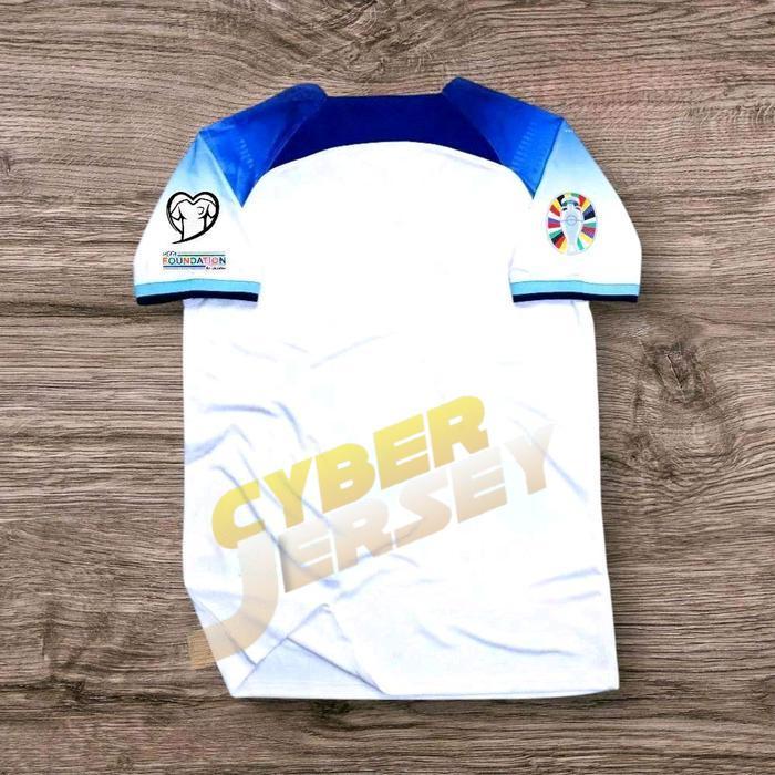 JERSEY BOLA INGGRIS HOME FULL PATCH PIALA DUNIA 2022 TOP QUALITY Sport Atasan Setelan Baju - FULL PA