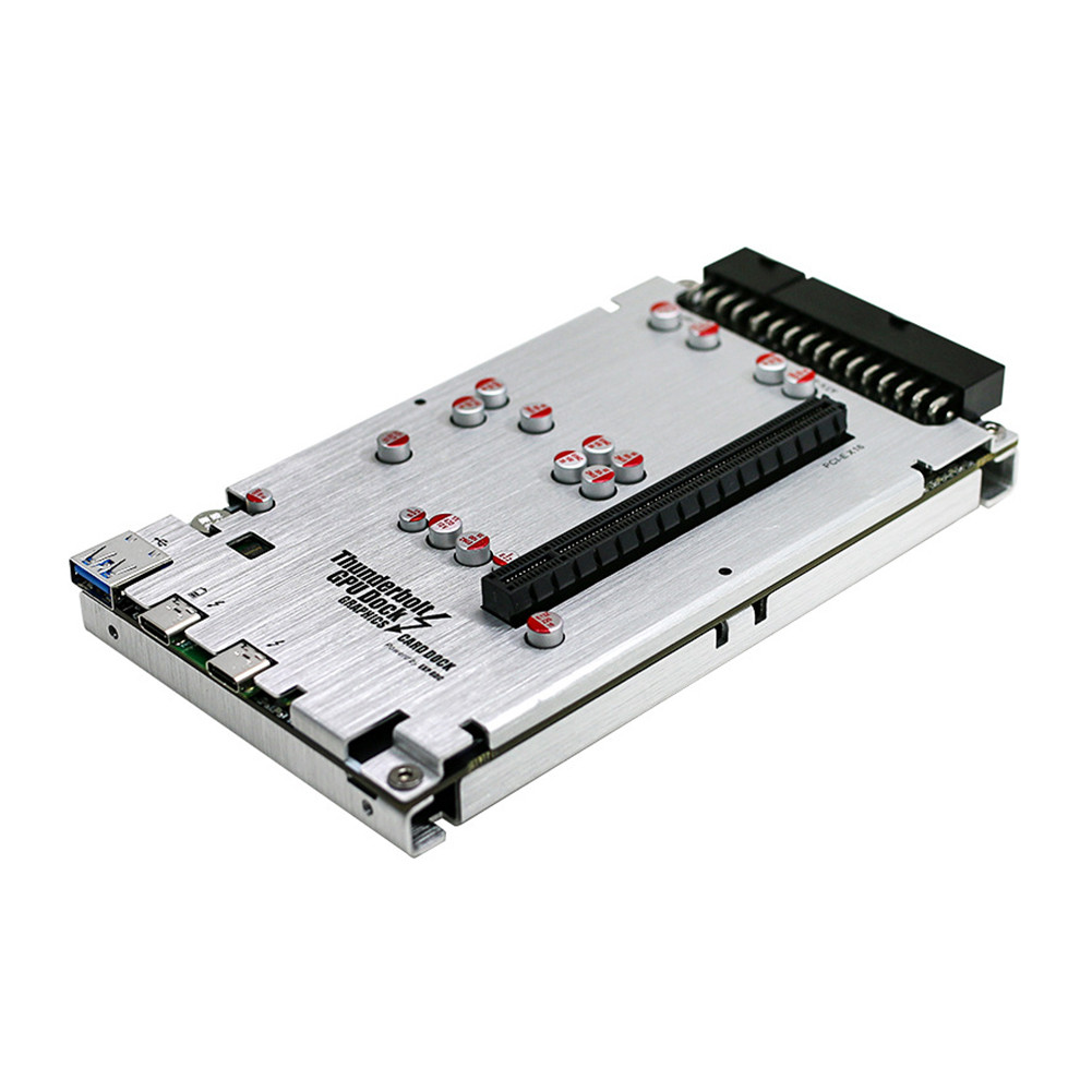 TH3P4G3 Mini ThunderboltCompatible GPU Dock 85W PD Charging GPU Dock External Dock for Laptop Notebo