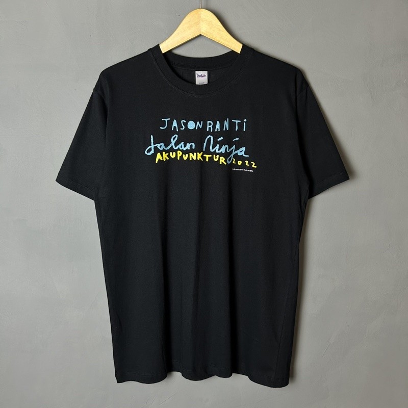 (COD) KAOS BAND JASON RANTI 'AKUPUNKTUR' OFFICIAL MERCHANDISE