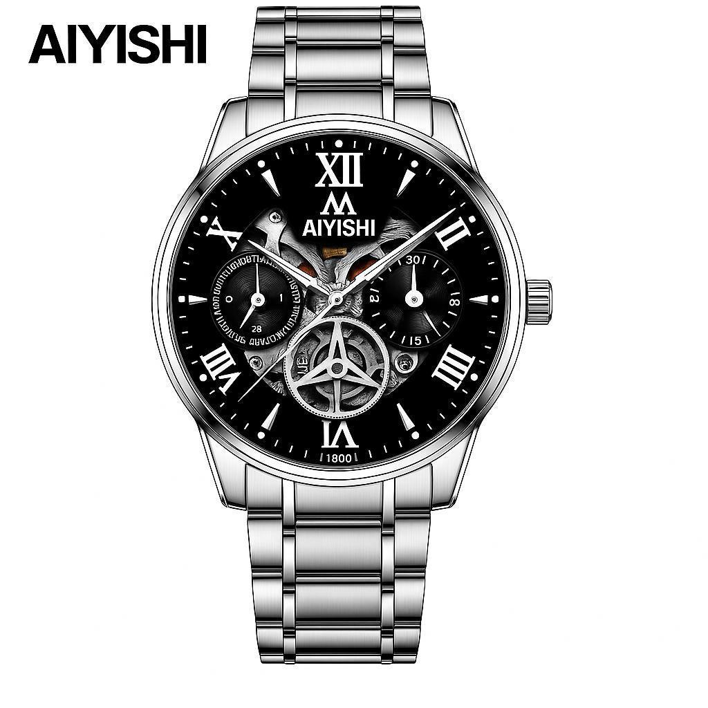COD “AIYISHI” Jam tangan pria quartz tahan air mewah trendi high-end simpel fashion bisnis kasual di