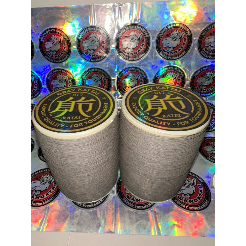 [KATAI SEMI MATOT] Gelasan Senar semi MATOT Molor Mati 017 KATAI by ALGA 6000yard Sangat tajam di bu