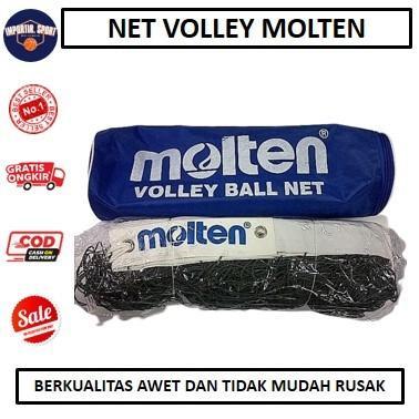 Net volly ball molten / jaring net volly molten Outdoor Voli Bola Volley - Net Voli Molten