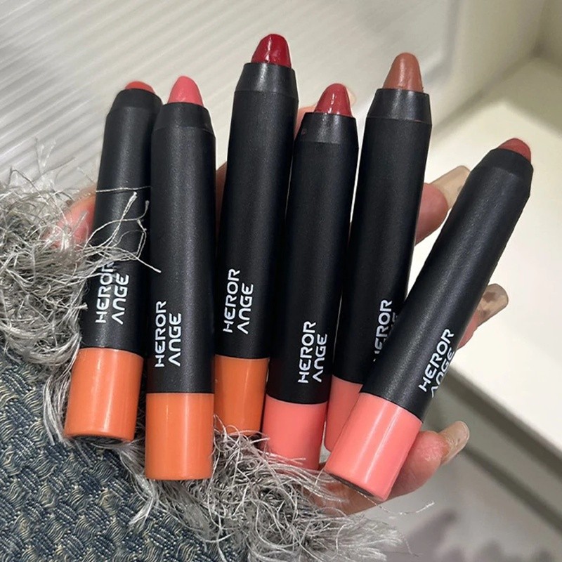HERORANGE Lipstick Pen Moisturizing Garis Lip Panjang Garis Lip Matte Matte Lip Liner