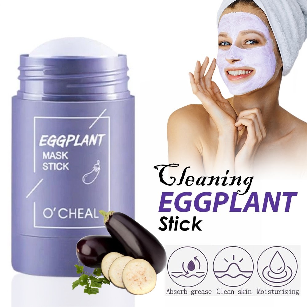 Masker Wajah EGGPLANT Mask Stick Penghilang Komedo / Cleaning Mask Terlaris