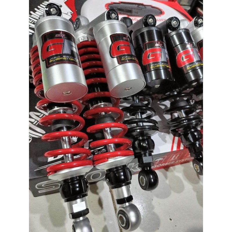 LP Shock Shockbreaker Tabung Atas DKT Thailand GP series Tabung Click Rybon UK 280mm-320mm-340mm Jup