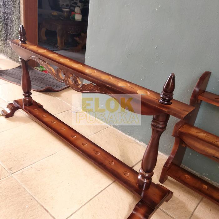 jagrak pusaka untuk lendean tombak isi 9