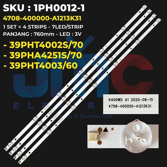 Backlight TV PHILIPS 39 Inch 39PHT4002S/70 39PHA4251S/70  39PHT4003/60 39PHA4251S 39PHT4002S  39PHT4